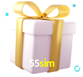 Receba seus bônus de boas-vindas no 55sim